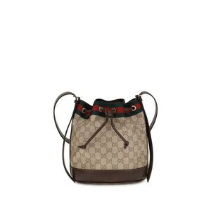 Gucci Beige Cotton Women's Handbag
